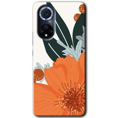 Huawei Nova 9 Kılıf HD Desen Baskılı Arka Kapak - Portakal Çiçeği