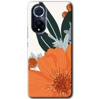 Huawei Nova 9 Kılıf HD Desen Baskılı Arka Kapak - Portakal Çiçeği
