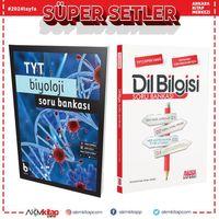 Basamak TYT Biyoloji ve AKM Dil Bilgisi Soru Bankası Seti 2 Kitap