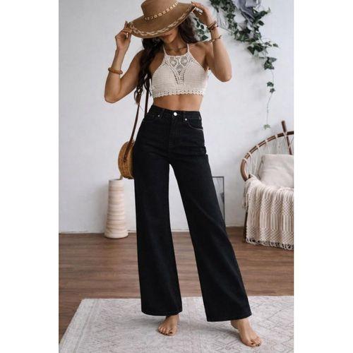 Kadın Yüksek Bel Palazzo Pantolon