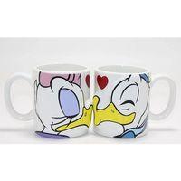 Donald Ve Daisy Duck 2'li Öpüşen Çift Kupa Bardak Seti Alk4539