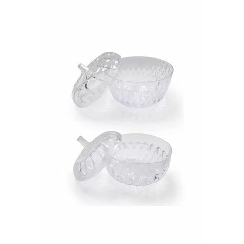 2'Li Mika Dekoratif Şekerlik Lokumluk Seti