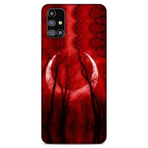 Lopard Samsung Galaxy M31s Uyumlu Kılıf Manipülasyon ☻ (18) Telefon Kılıfları Desenli