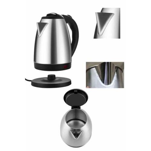 Elektrikli Paslanmaz Çelik Su Isıtcı Çelik Kettle 1.8 Lt. Uzun Ömürlü