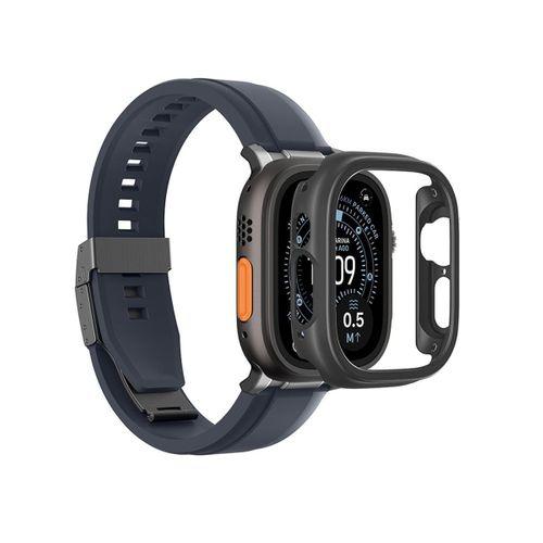 Apple Watch Ultra 49mm Amazingthing Radix Minimal FullGuard Sert PC Kasa ve Ekran Koruyucu