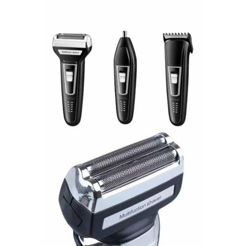 Kulak Burun Kıl Kesme Ense Yanak Tıraş Seti 3 Başlıklı Profesyonel