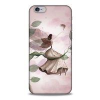 Y.Liva-2020 (Sarmaşık Perisi) Apple Iphone 6S Kılıf Silikon Kapak Desenli