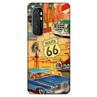 Retro (20) Desen Koruyucu Kılıf Renkli Xiaomi Mi Note 10 Lite Kılıf