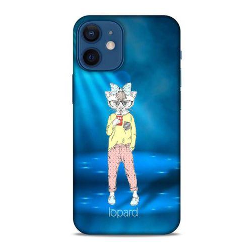 Apple iPhone 12 Mini Kılıf FunnyMaX (38) Neo Hybrid Kılıf Açık Mavi