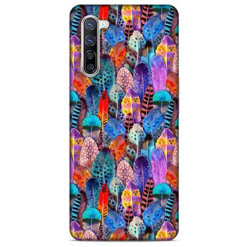 Oppo Reno 3 Pro 5g Kılıf Desenli Özel Seri Tüyler (39) Liquid Crystal Kılıf