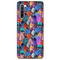 Oppo Reno 3 Pro 5g Kılıf Desenli Özel Seri Tüyler (39) Liquid Crystal Kılıf