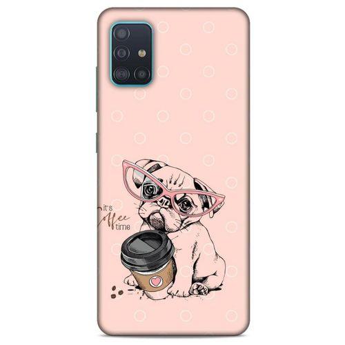 Animax Pugs COFEE Samsung Galaxy A51 Kılıf Desenli Silikon
