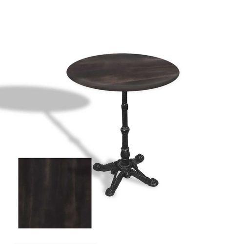 Dockers Çipa 1002 Döküm Ayak Yuvarlak Masa Çap 60cm - (Werzalit, Wermodin ve Allzalit Tabla) - Rocked