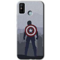 Tecno Spark 6 Go Kılıf HD Desen Baskılı Arka Kapak - Captain Avenger