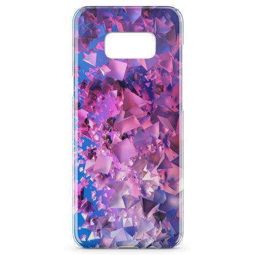 Samsung Galaxy S8 Plus Kılıf Mat Pırlanta Arka Kapak Koruma Desenli Full Koruyucu