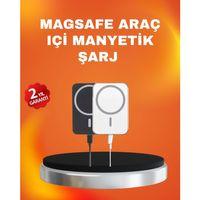 Akıllı Koruma Sistemli Magsafe Araç Tutucu İphone 12/13/14 Uyumlu