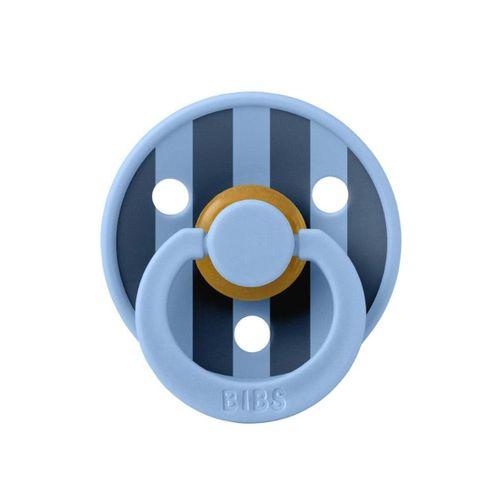 Bibs Bibs Studio Colour Block Kauçuk Emzik 0-6 Ay Sky Blue