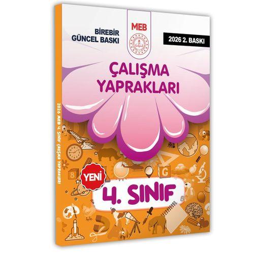 2026 MEB İlkokul 4 Sınıf Çalışma Yaprakları TÜM DERSLER Etkinlikli Eğlenceli S Bankası BASKI ÜCRETİ