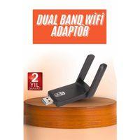 Wifi Alıcı Dual Band Usb 3.0 Adaptör Kablosuz Windows 7/8/10/11
