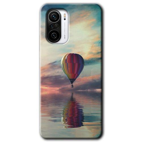 Xiaomi Redmi Mi11i Kılıf HD Desen Baskılı Arka Kapak + Temperli Cam - Zeplin