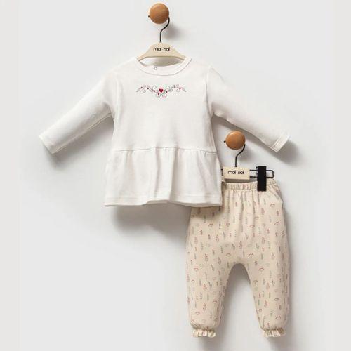 Moi Noi Moi Noi Kokina İkili Takım MNB5336 Bej