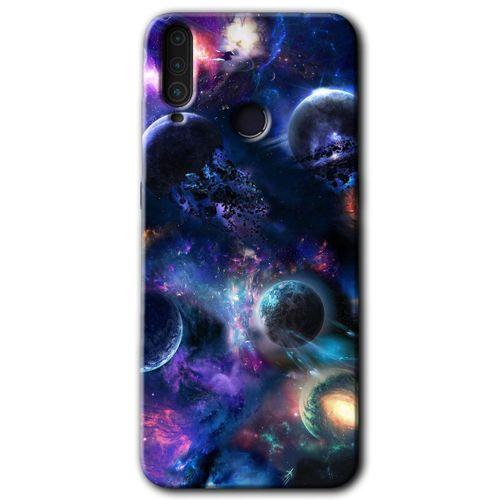 General Mobile GM 10 HD Baskılı Kılıf + 9D Tam Ekran Koruyucu - Gezegen Karışımı