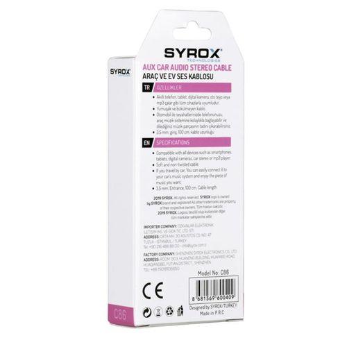syrox aux kablo oto car