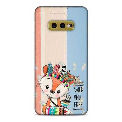 Animax Kızılderili Tilki Samsung Galaxy S10e Kılıf Desenli Silikon