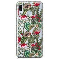 Samsung Galaxy A20 Kılıf Güney Amerika Bahçe Arka Kapak Koruma Desenli Full Koruyucu