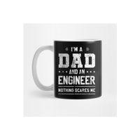 Mens Dad And Engineer Funny Fathers Gift Ideas Kupa