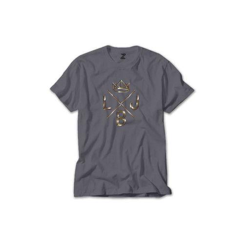 Lebron James King logo Renkli Tişört Sarı Renkli