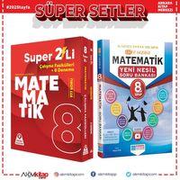 Örnek Akademi 8. Sınıf Süper İkili Matematik Seti ve Evrensel Soru Bankası Seti 2 Kitap