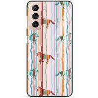 Samsung Galaxy S21 Plus Kılıf Yılbaşı Süsleri (32) Soft Silikon Kılıf