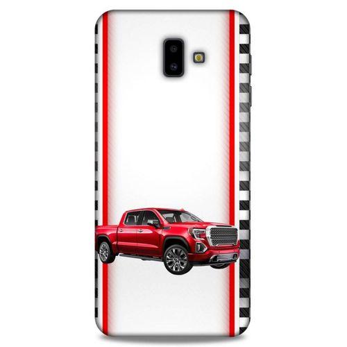Lopard Samsung Galaxy J6 Plus Uyumlu Kılıf PickUpX (2) Kabı Kırmızı