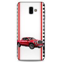 Lopard Samsung Galaxy J6 Plus Uyumlu Kılıf PickUpX (2) Kabı Kırmızı