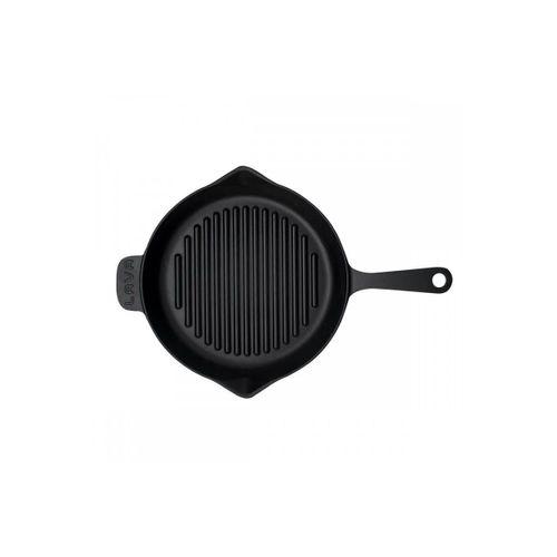Lava Demir Döküm 28 Cm Metal Kulplu Yuvarlak Izgara Grill Tava LV ECO Y GT 28