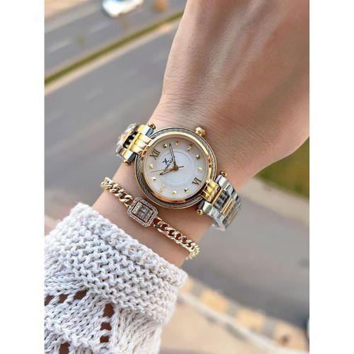 Daniel Klein Çelik Kordonlu 2 Yıl Garantili 3 Atm Suya Dayanıklı Kadın Kol Saati+Bileklik BD.10070.3