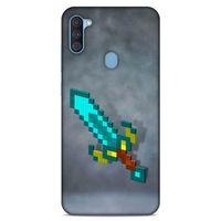 Lopard Samsung Galaxy A11 Uyumlu Kılıf PiXel (39) Liquid Crystal Kılıf Kılıç