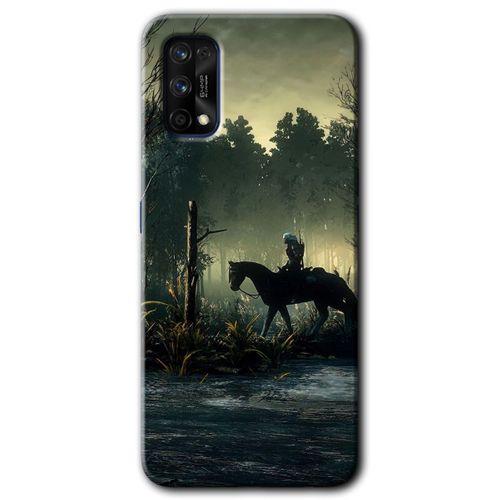 Realme 7 Pro Kılıf HD Desen Baskılı Arka Kapak - Savaşçı + Kırılmaz Cam