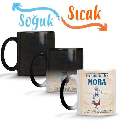 Madre Loca Leite Moça Sihirli Kupa Bardak Porselen