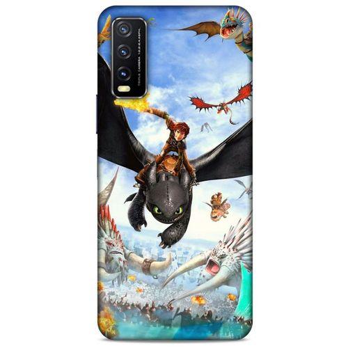 Xiaomi Redmi 9T Kılıf Dragons (32) Soft Silikon Kılıf Ejderhanı Nasıl Eğitirsin