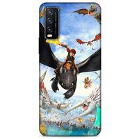Xiaomi Redmi 9T Kılıf Dragons (32) Soft Silikon Kılıf Ejderhanı Nasıl Eğitirsin