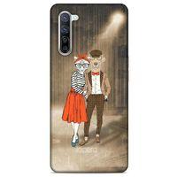 Oppo Reno 3 Pro 5g Kılıf FunnyMaX (31) TPU Kılıf Kahverengi