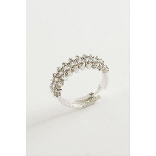 Oval Zirkon Taşlı Yüzük