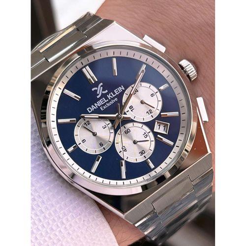Daniel Klein Prx Kasa Kronometreli İtalyan Tasarım Bileklik Hediyeli Garantili Erkek Kol Saati PRx.3