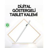 İpad Uyumlu 1.5mm Pom Uçlu Dokunmatik Kalem Uzun Kullanım Süreli Stylus