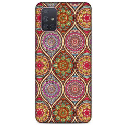 Ethnic Culture (17) Samsung Galaxy A71 Kılıf Silikon Kapak Desenli