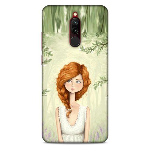 Xiaomi Redmi 8 Kılıf Depresyon (25) Antişok Kapak Siyah Gri