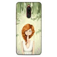 Xiaomi Redmi 8 Kılıf Depresyon (25) Antişok Kapak Siyah Gri