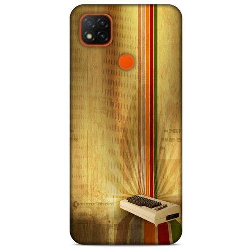 Retro (28) Desen Arka Kapak Renkli Xiaomi Redmi 9C Kılıf
